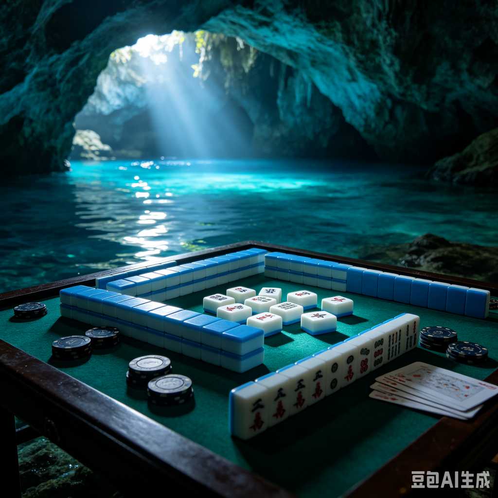 transparent mini mahjong set