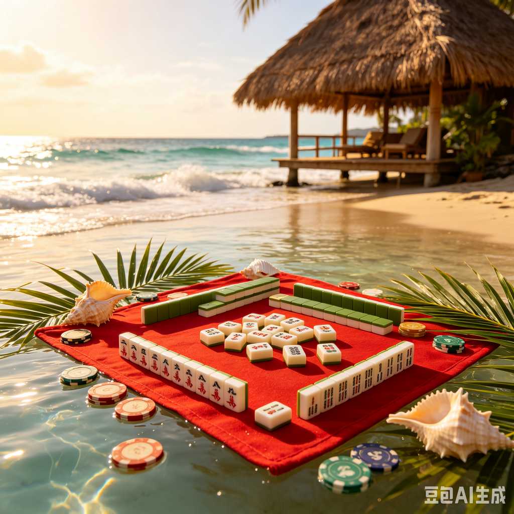 camping leisure mahjong set
