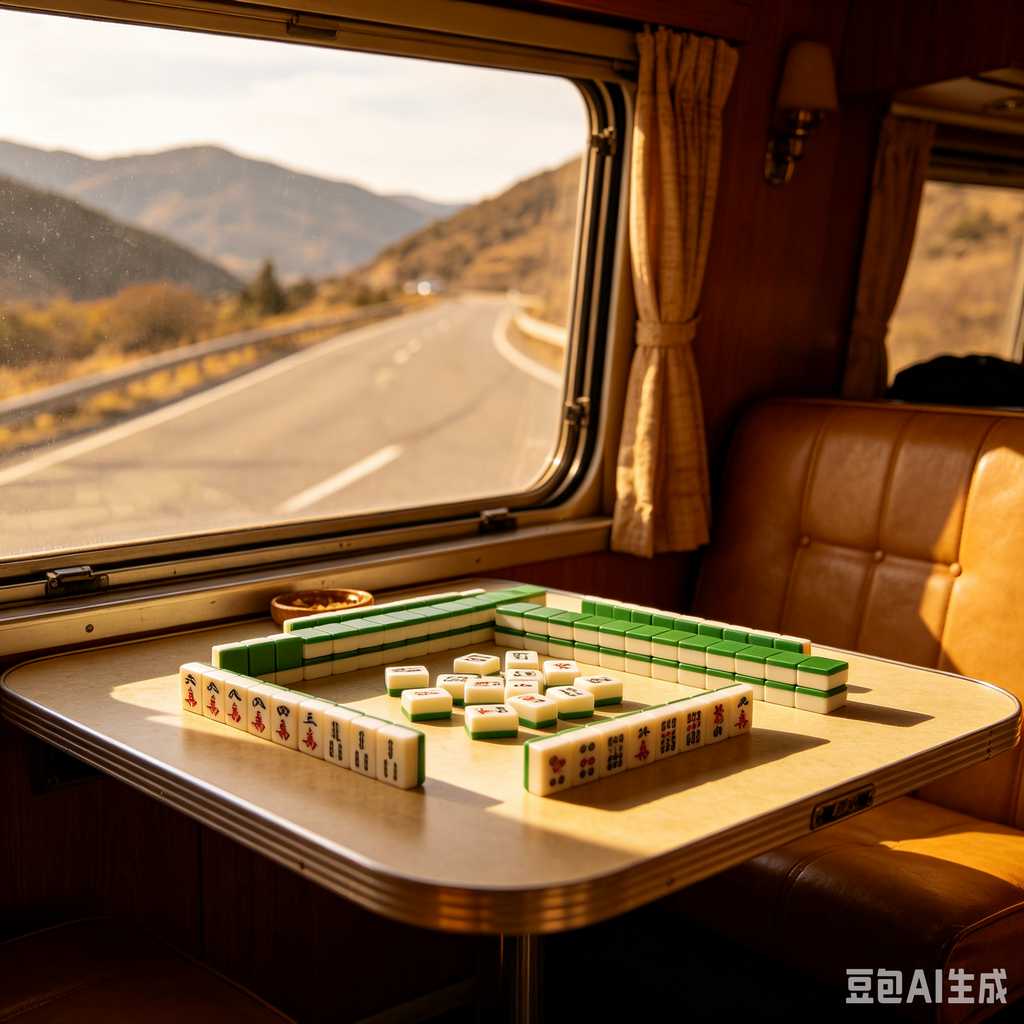 glossy mahjong tiles