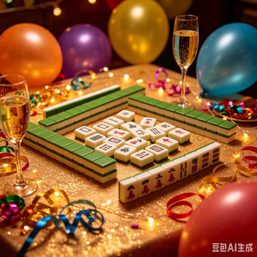 uniform color mahjong set print
