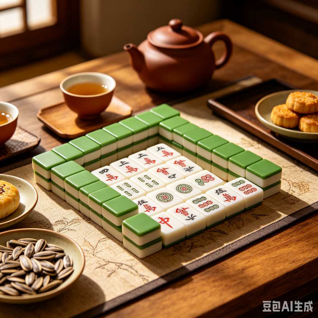 light mahjong set for easy carry